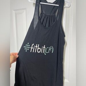 Fitbit Black Workout Tank